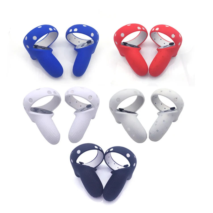 
Ready To Ship Oculus Quest2 Cover Controller Grip VR Accessories Silicone Controller Skin Cover For Oculus Quest 2 