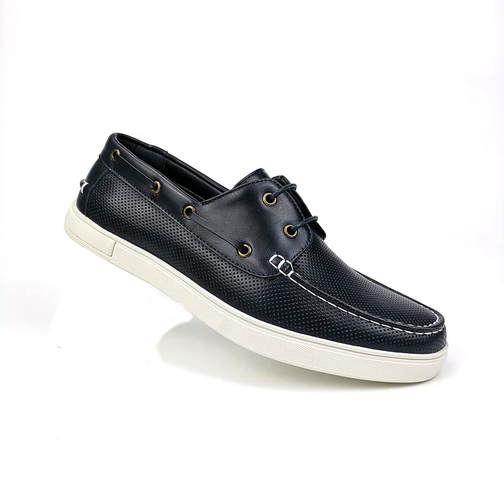 Boat Shoes Leather for Mens Shoes Loafers Casual Driving Shoes Men