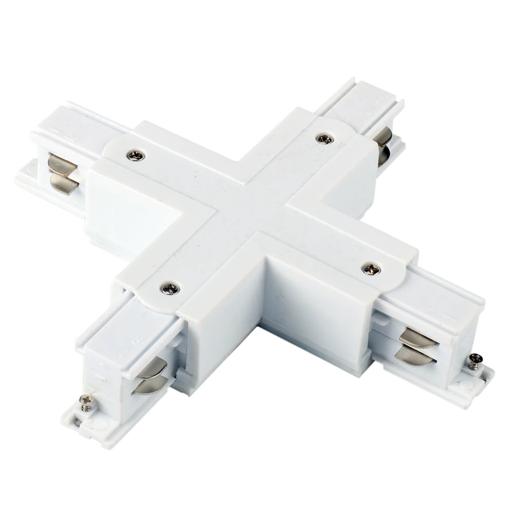 3 circuit led track rail track system accessories L connector