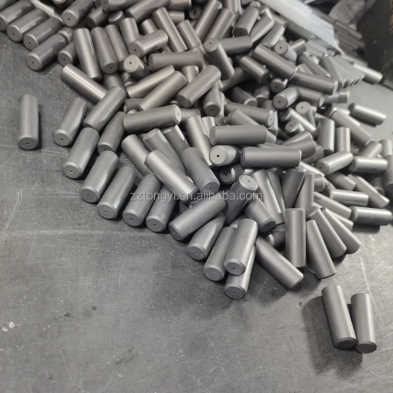 HGPR from Zhuzhou Tony Carbide Studs Roller Mill Inserts 100% Virgin Tungsten Carbide 24 Hours ISO9001:2015 Black Slivery 500pcs