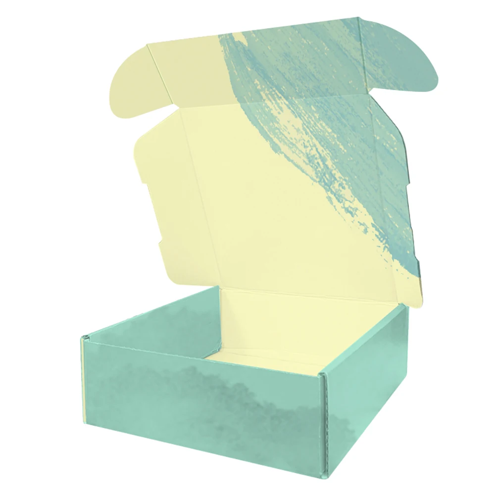 Cardboard Packaging Mailer Craft Paper Gift Luxury Custom Print Design Corrugated Shipping Corrugated Box