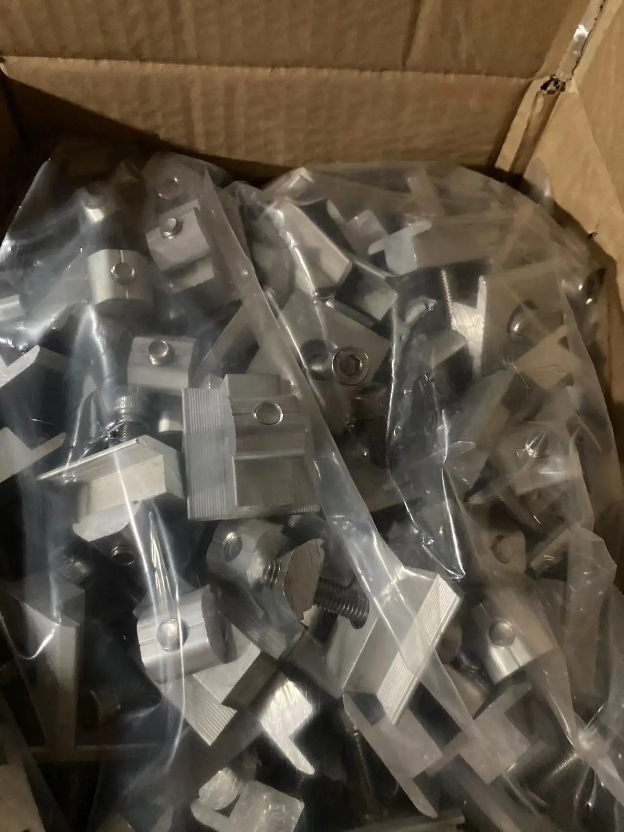 Solar Mounting Rapid Solar Bracket aluminum Middle Clamp and End Clamp Accessories