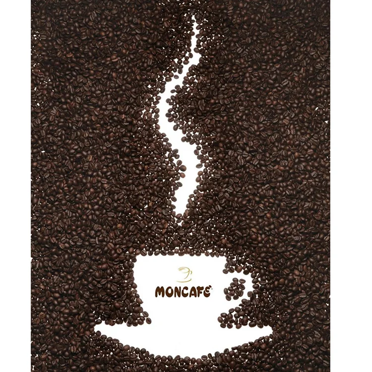 Custom Private Lable Professional Blend Italian Coffee Brands Oro Coffee Roasted Bean 1 Kg