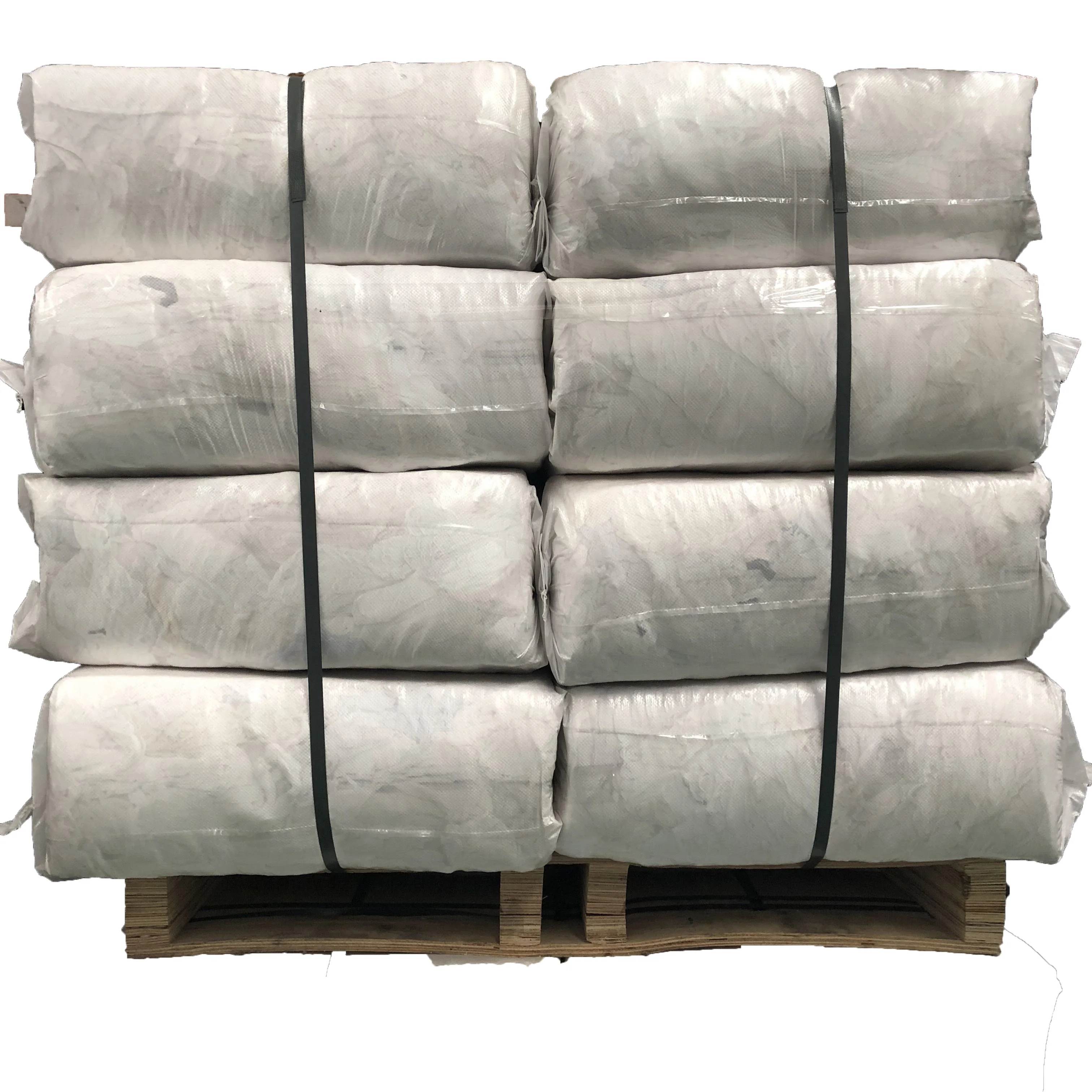 100% cotton white t shirt cut piece clean wiping scrap textile cloth marine wiping rags