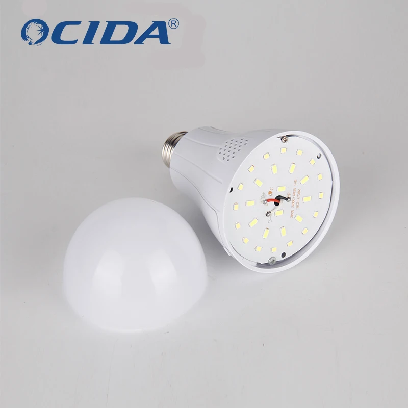 Долговечные с использованием по низкой цене заряжаемые лампы аварийная лампа E27 Ac Dc СВЕТОДИОДНАЯ аварийная лампа