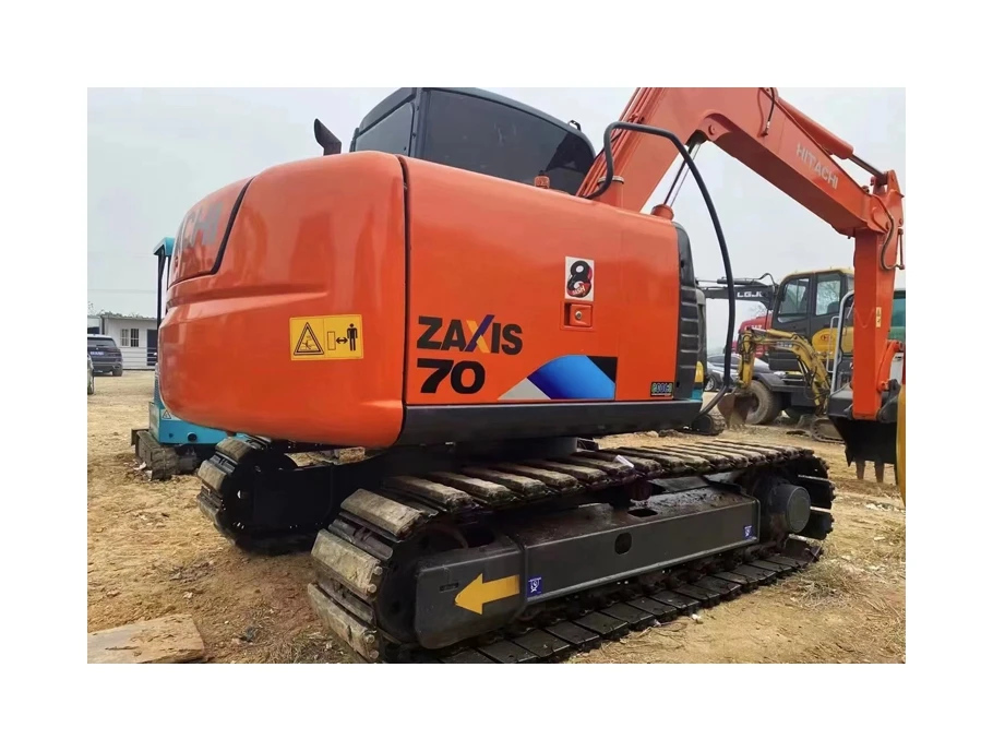 7.0ton Japan Best 2nd Hand Used Hitachi Zaxis ZX70 Mini Excavator Diggers For Sale