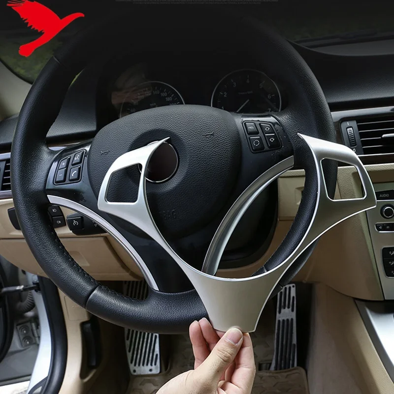 1 шт. U-образная накладка на руль для BMW 3 серии E90/E91/E92/E93 2005-2012