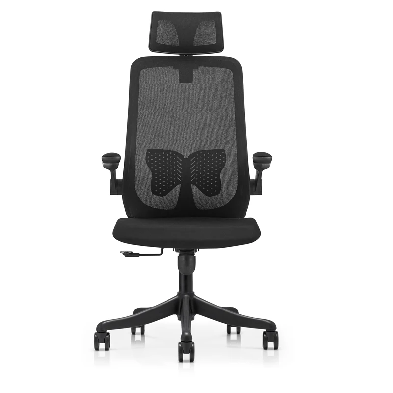 Guangzhou Office Furniture Ergonomic Adjustable Swivel Visitor Office Mesh Chair