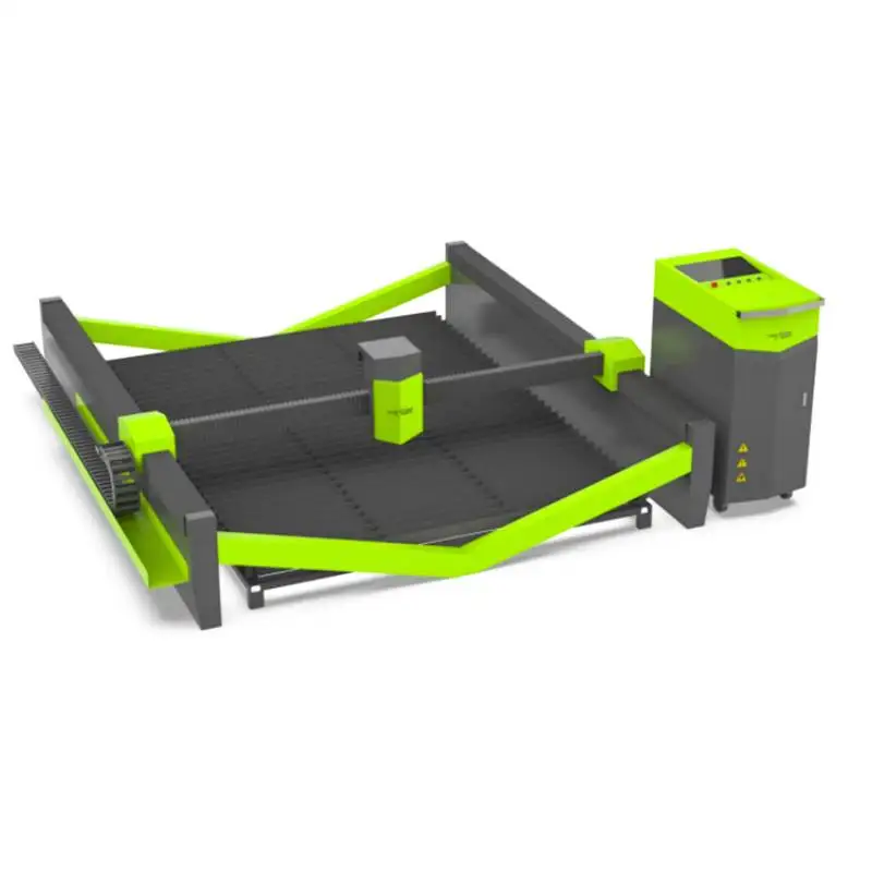 CNC fiber laser cutting machine Precision  Industrial 3015 Affordable for metal processor