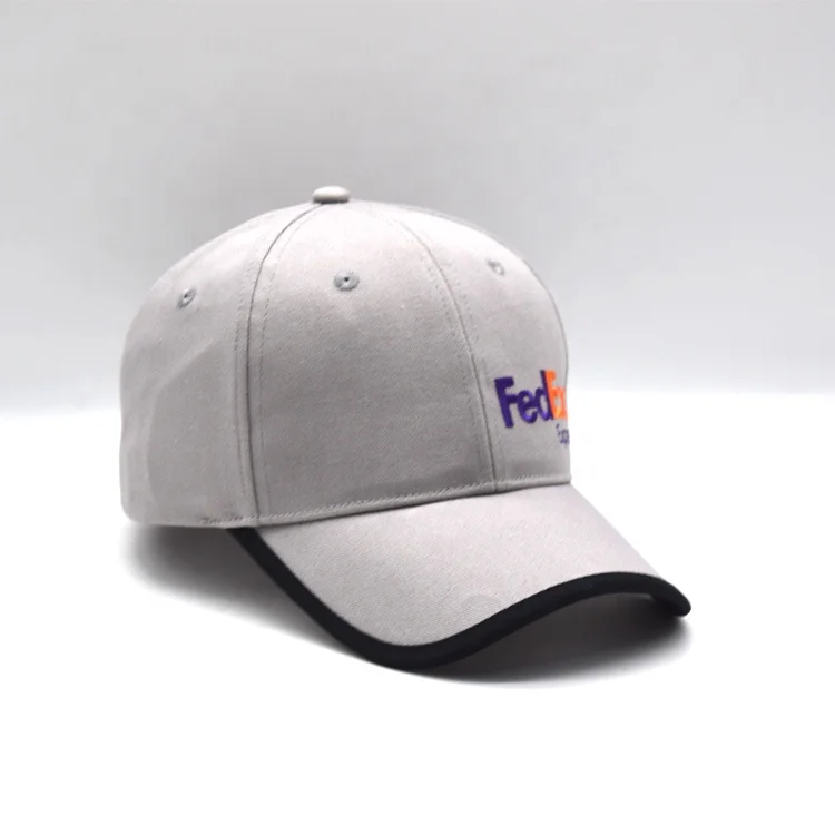 Express outdoor work cap customized cotton embroidery express baseball cap wholesale six pieces advertising express sports cap