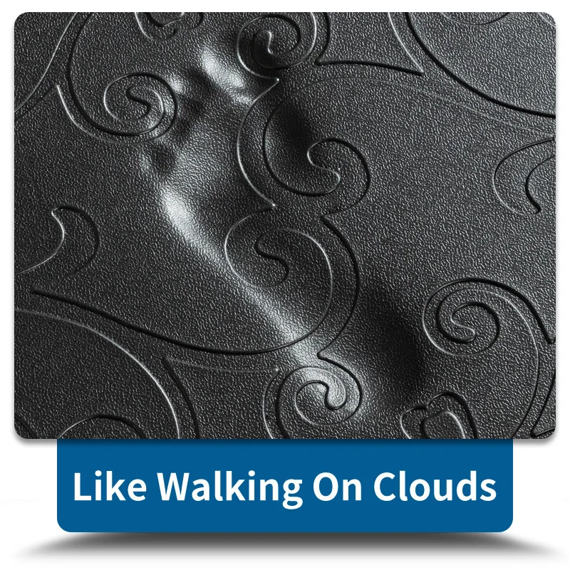 Customized New Anti fatigue Indoor Mat Kitchen Soft Thicker Floor Rugs Carved Floor Thicken Bath Useful Easy Clean Carpet