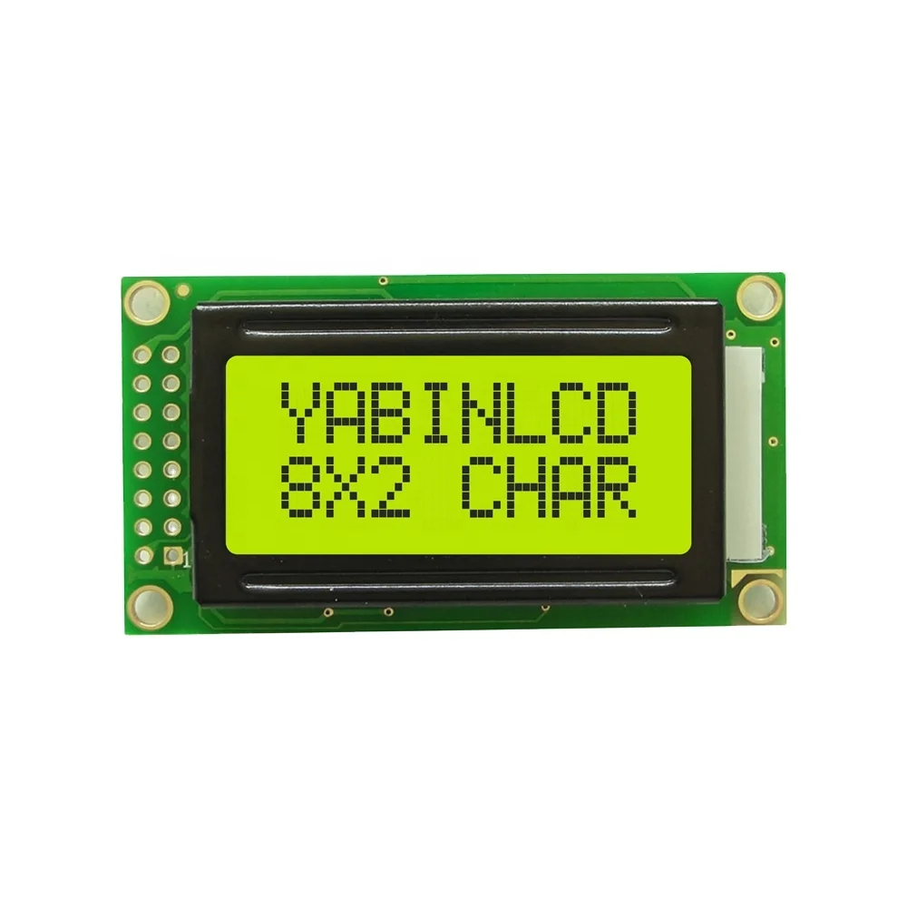 6800 8-Bit/4-Bit Parallel Interface 8X2 Character Lcd Module