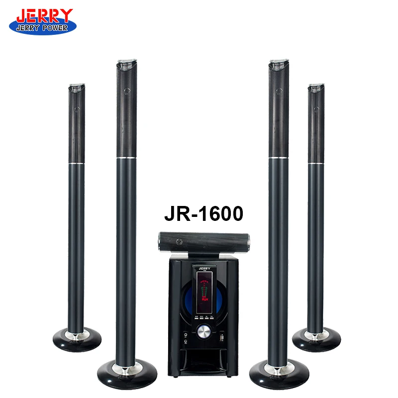 
JERRY 5.1 Home Theater Speaker System Sound Bar for TV and Home Theatre Wireless Blue tooth Speakers 