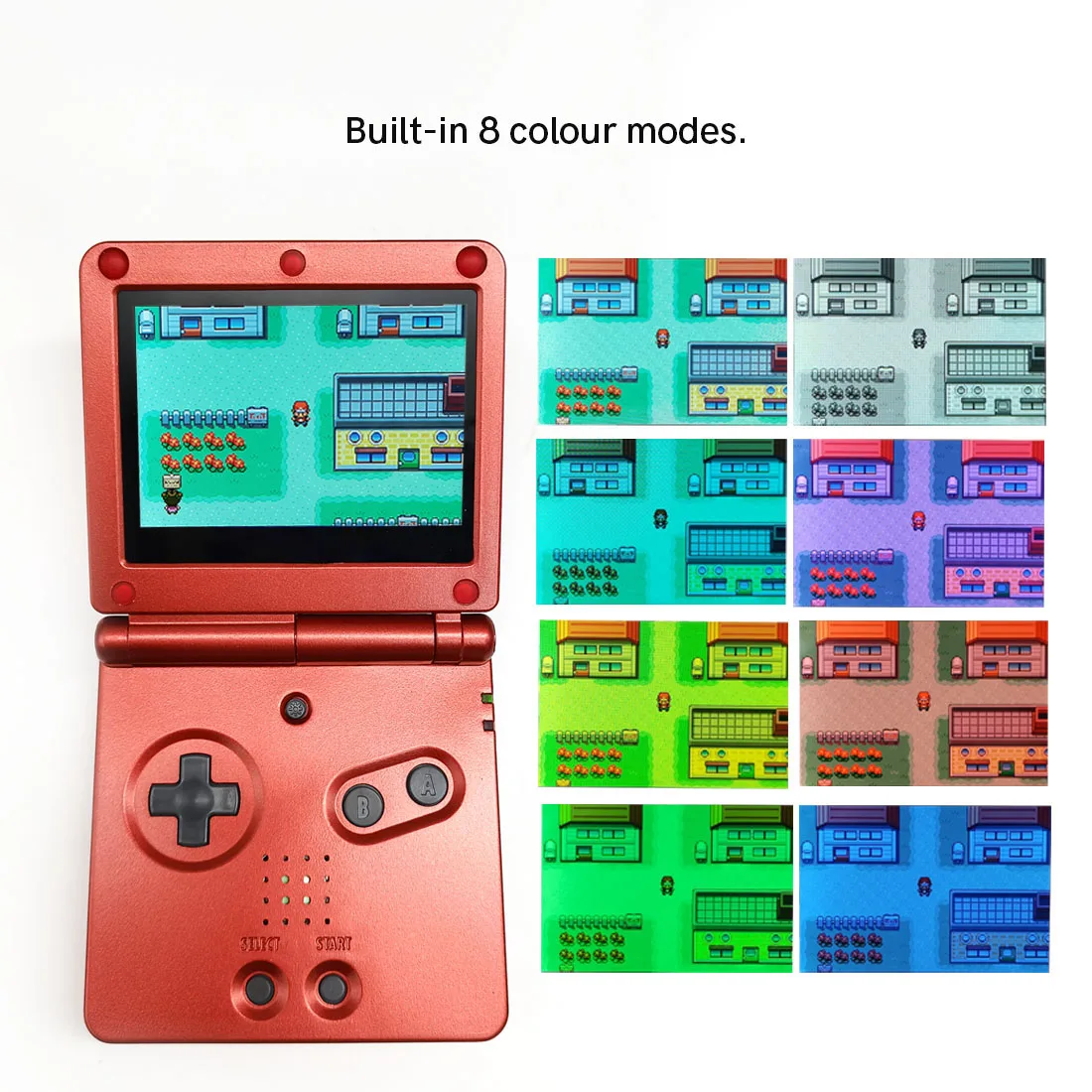 Дисплей V5 3 дюйма 0 Full In 1 ламинированный 720*480 пикселей IPS для консоли GBA SP подсветка ЖК-дисплея не