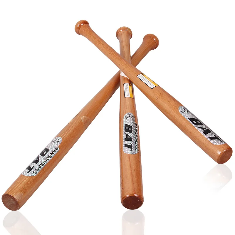 64cm/25inch Wood Baseball Bat Wooden Stick Outdoor Sport Exercising