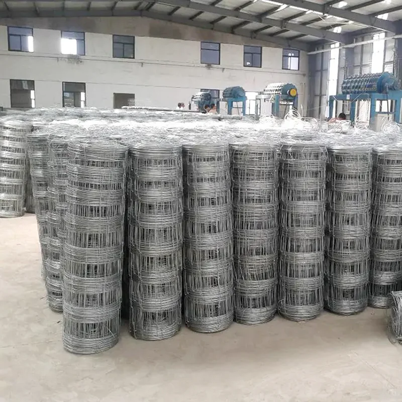 Hot Sale Security Fence for Cattle Goat Cow Sheep Easy Assembly High Style Galvanized Frame Renewable Woven Technique Good Price