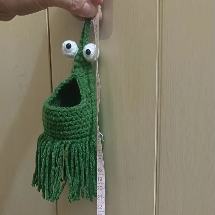 Small size Sewing & Weaving bag Handmade for decoration and storage Crochet Bag