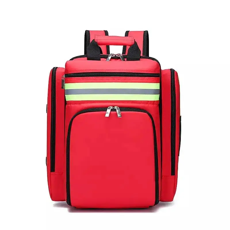 Firstime Empty  Trauma paramedic first aid kit medical collection luxury trolley bags medic module backpack bag for doctor