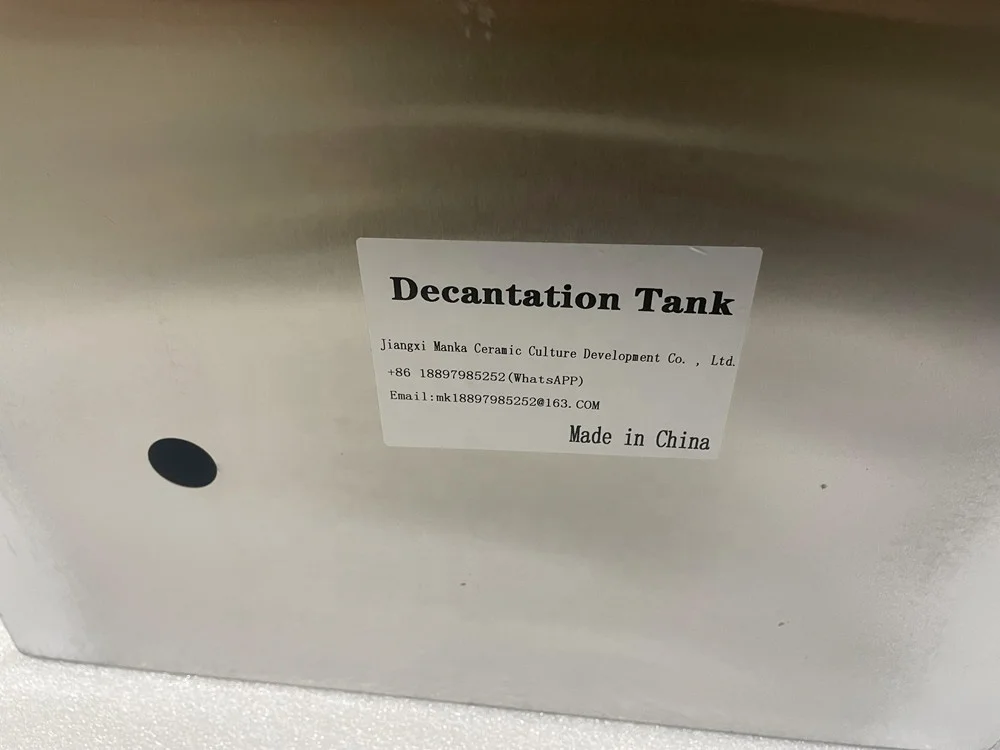 Stainless Sewer Filter Separator Decantation Tank for Pottery Clay Trap