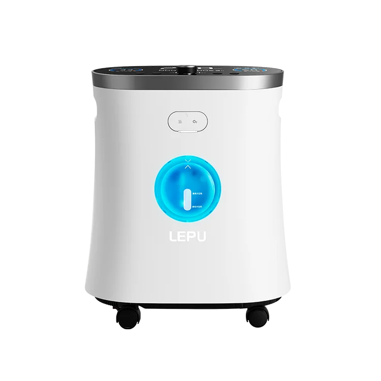 
Lepu High Quality Flow Manufacturer Medical Grade Household 5L Home Therapy Produce Oxygen Concentrator Machine For Hospital 