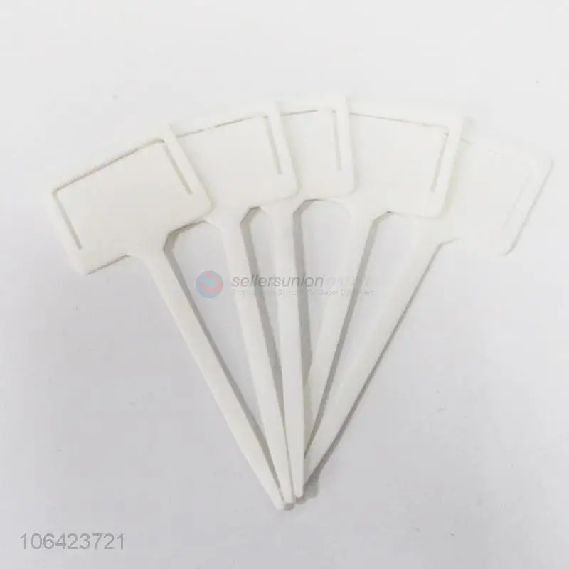 China Repeated Use Replaceable Paper Jam Printed Plant T Type Abels Plastic Plant ID Tags Markers For Garden