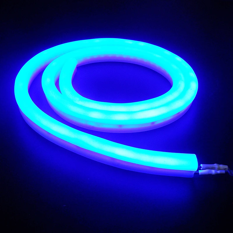 Divatla Wholesale Welding-Free PVC 8mm 6mm Cutting Led Neon Rope tv backlight Waterproof Silicone Neon Rope Light Strip