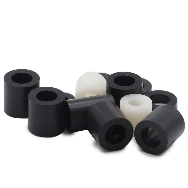 OEM Law Price Black  White Nylon ABS Plastic Round PCB Standoff Spacers