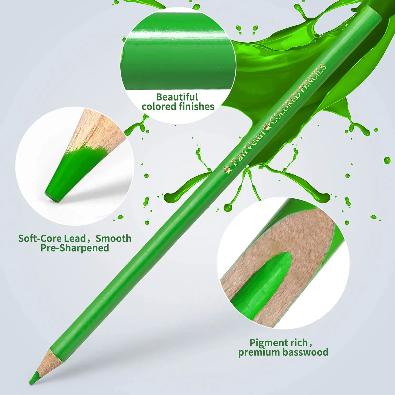 Wholesale Eco-friendly Pre-sharpened 12 Color Pencils Set Natural Soft Wooden Colored Pencils for Kids Drawing with Box