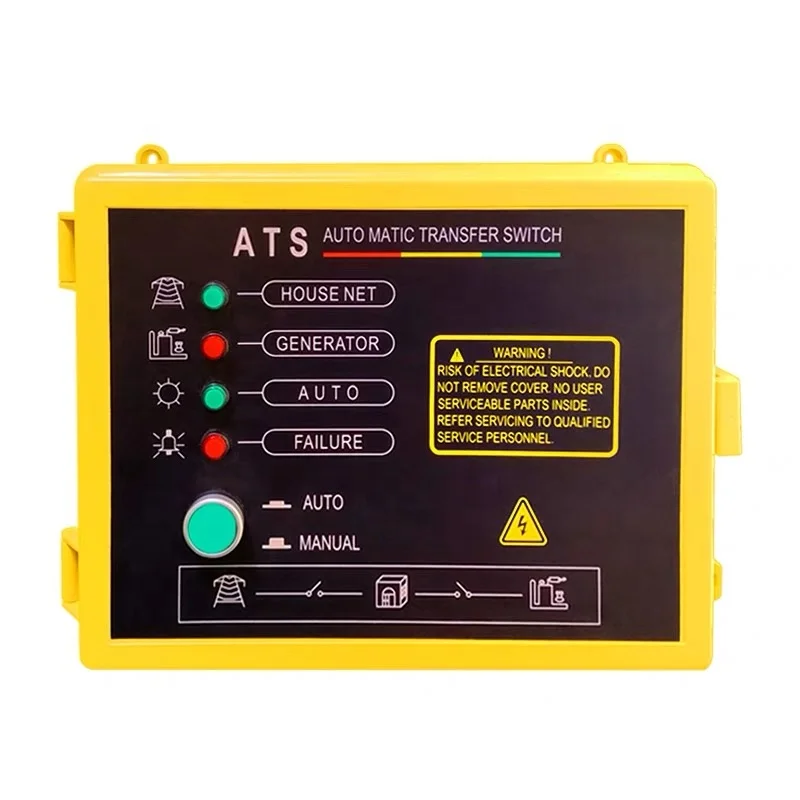 LETON power Diesel generator set automatic start power transfer switch ATS cabinet on sale