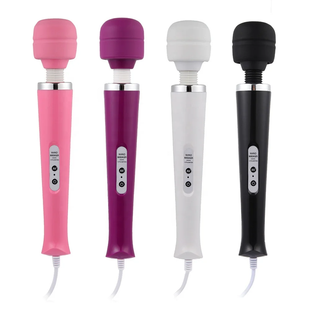 Top Seller Powerful Quiet Vibration Vibrator Super Large Headed Magic AV Wand USB Charging Female Pussy Vaginal Magic Massager