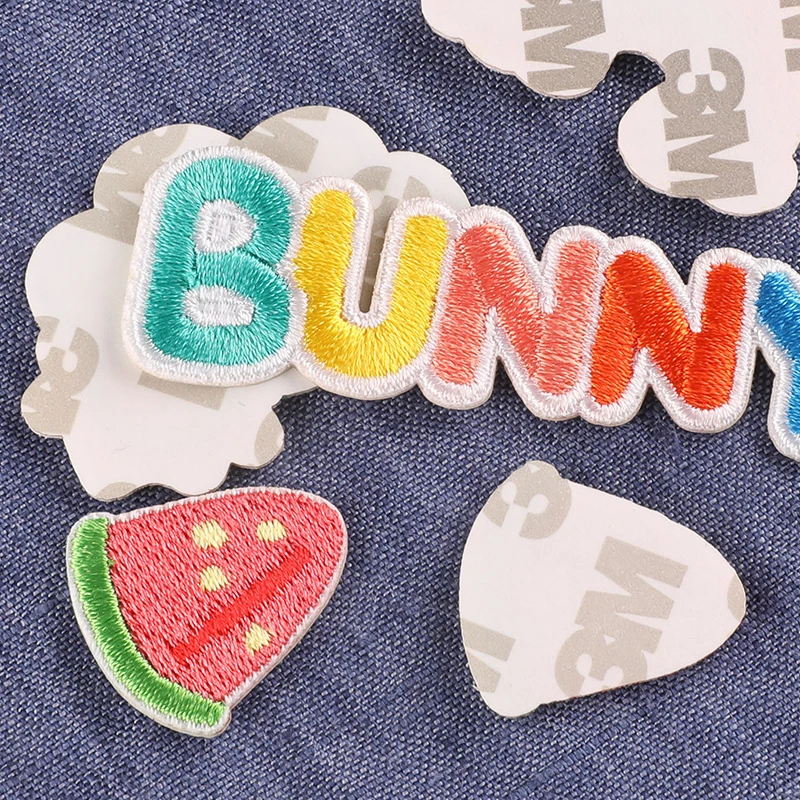 Vigreat Designer Embroidered Patches Anime Patches Embroidery Embroidery Patches Letters Custom