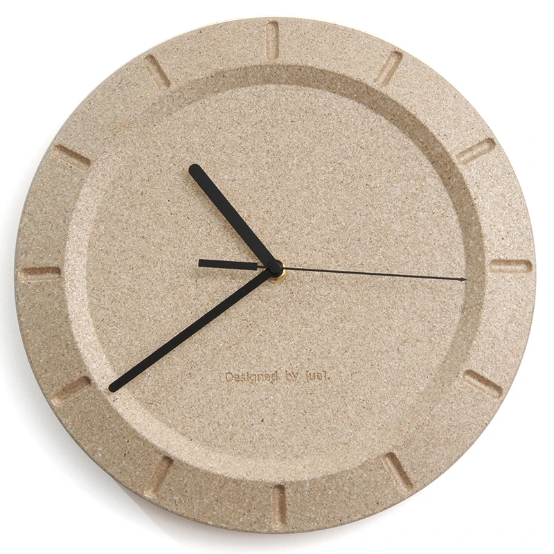 Now Luxury Concrete Wall Clocks Are Sold Directly by Manufacturers for Decoration of Family Villas and Hotels
