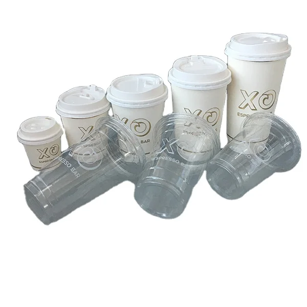 Customised Exclusive Logo Printed Coke Coffee Juice Mugs Deluxe Double Insulation Paper Cup Packaging