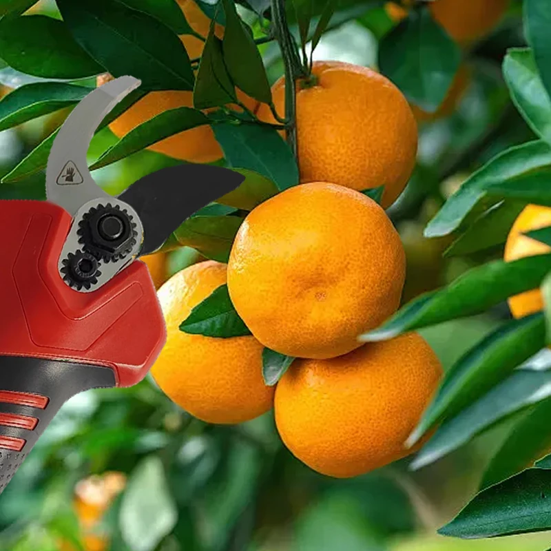 SENGXIN 500W 28mm Cordless Battery Progressive Pruner Shear Electric Pruning Scissors For Garden