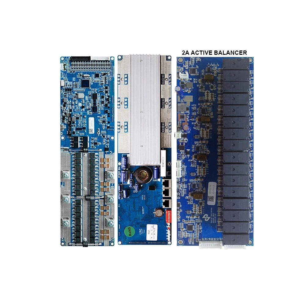 2024 new best seller 24V 48V 100A 200A home energy storage system BMS Blue tooth RS485 CAN BMS in EU warehouse