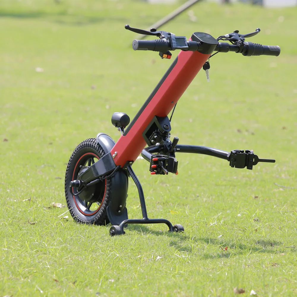Hot Manual 36v 350w Wheelchair Lightweight Wheelchair Handbike Hancycle For Elderly Rehabilitation Therapy