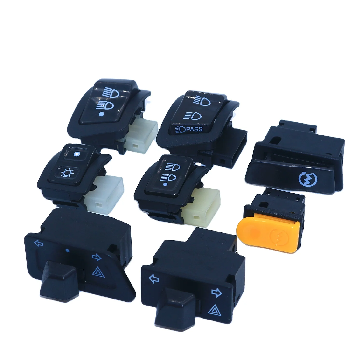 High quality wave motorcycle electric motorcycle headlight button switch