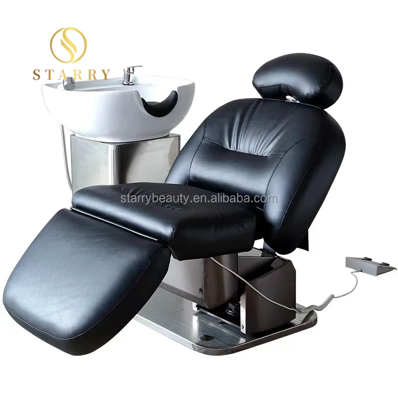 Мебель для салона мойка косметического шампуня умывальник спины кресло мытья волос кровать парикмахерских