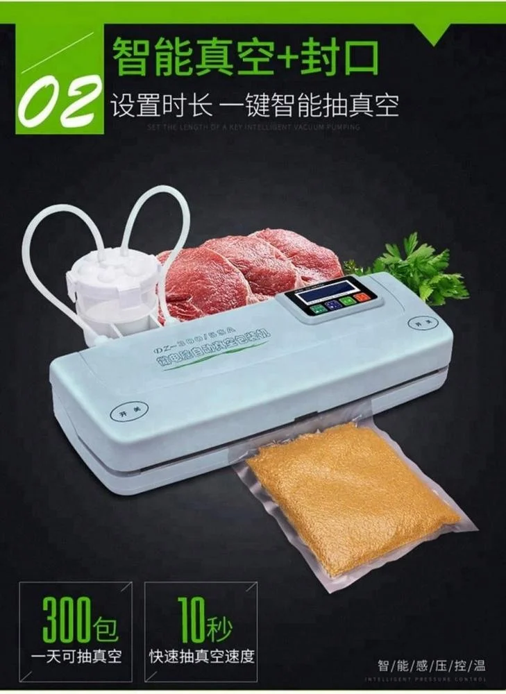 Small Household vacuum packager DZ-3005SA vacuum packaging machine with LCD
