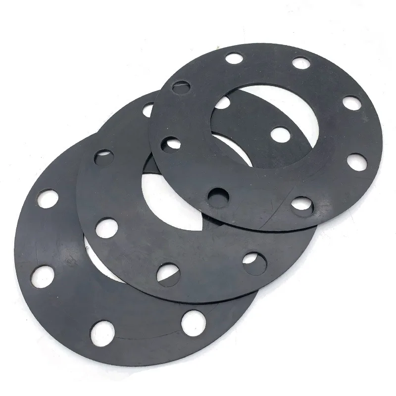 Custom Epdm/nbr/silicone Material Heat Resistance Black Rubber Square Gasket