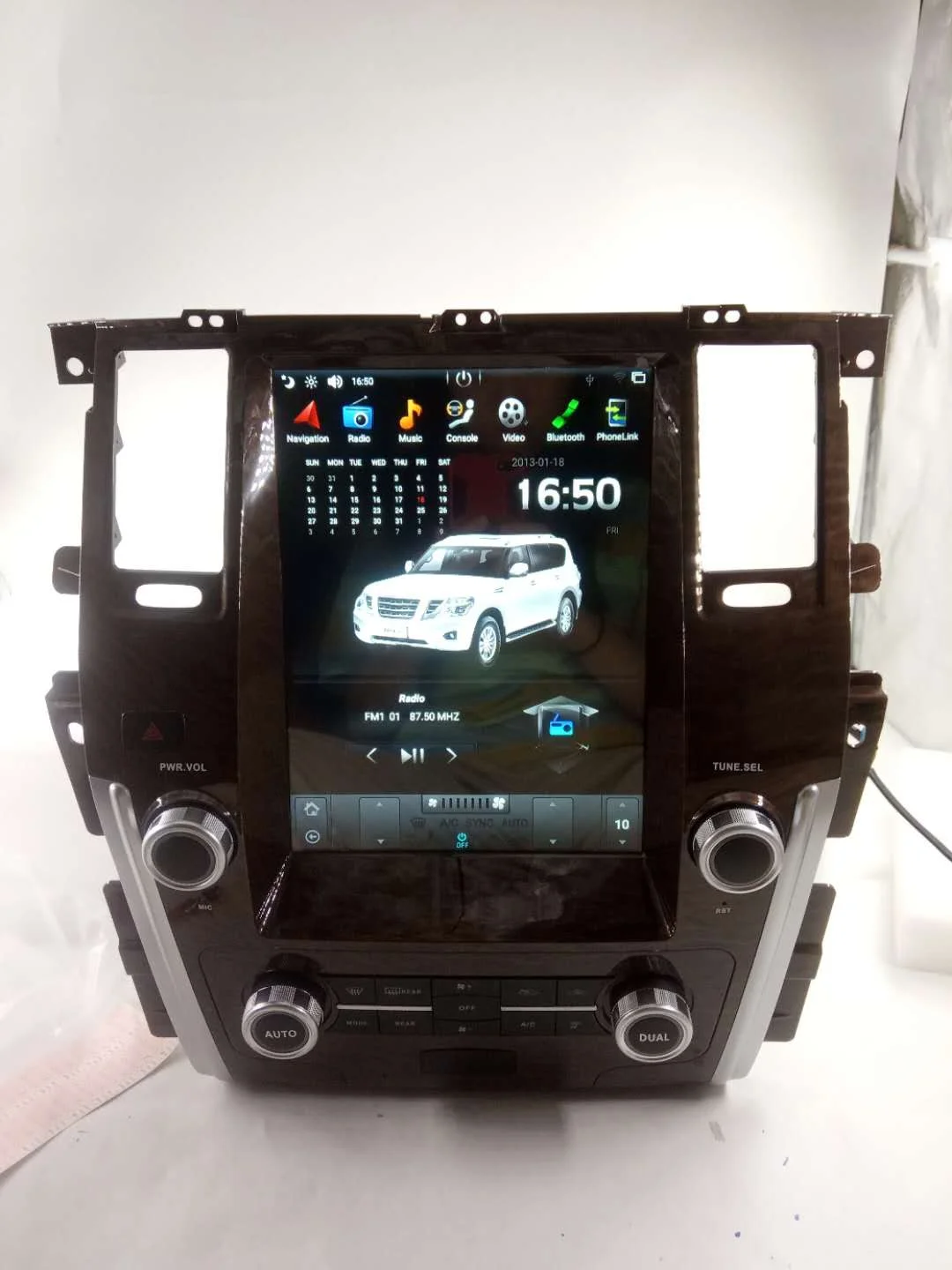 New Android 9.0 Car Stereo DVD Player For Nissan Patrol 2010-2021 Infiniti QX56/QX80 2013-2021 with IPS Carplay Wifi BT