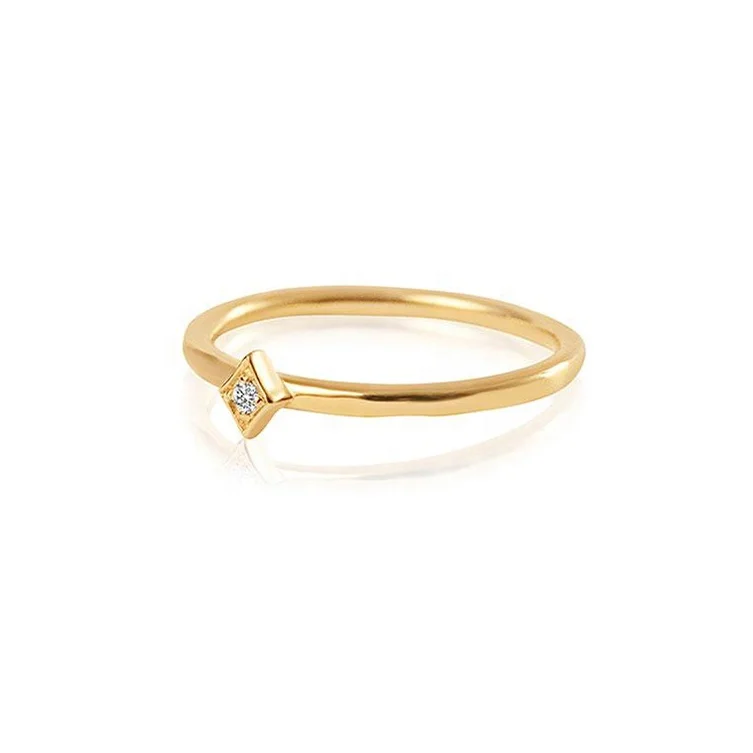  18k Gold Plated 925 Sterling Silver denmark lab diamond