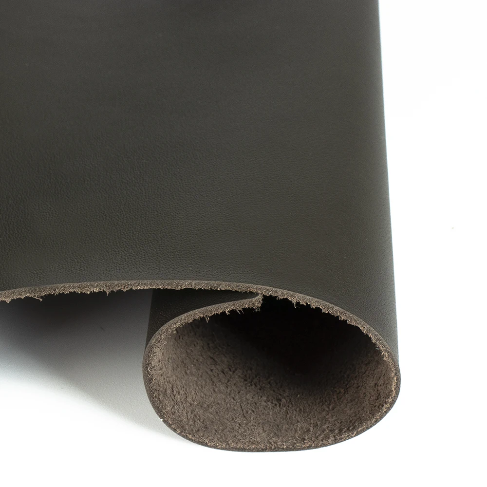 Genuine semi aniline real leather cowhide for upholstery