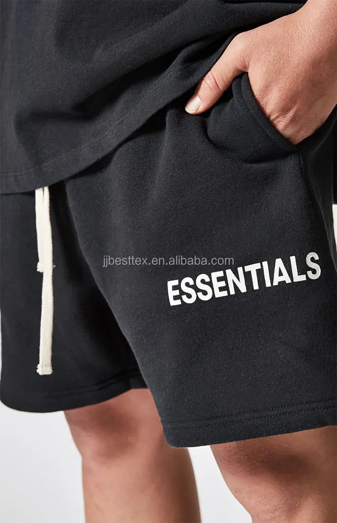 Коллекция 2021 года летние хлопковые шорты с надписью «fear of god essentials» спортивные essentials