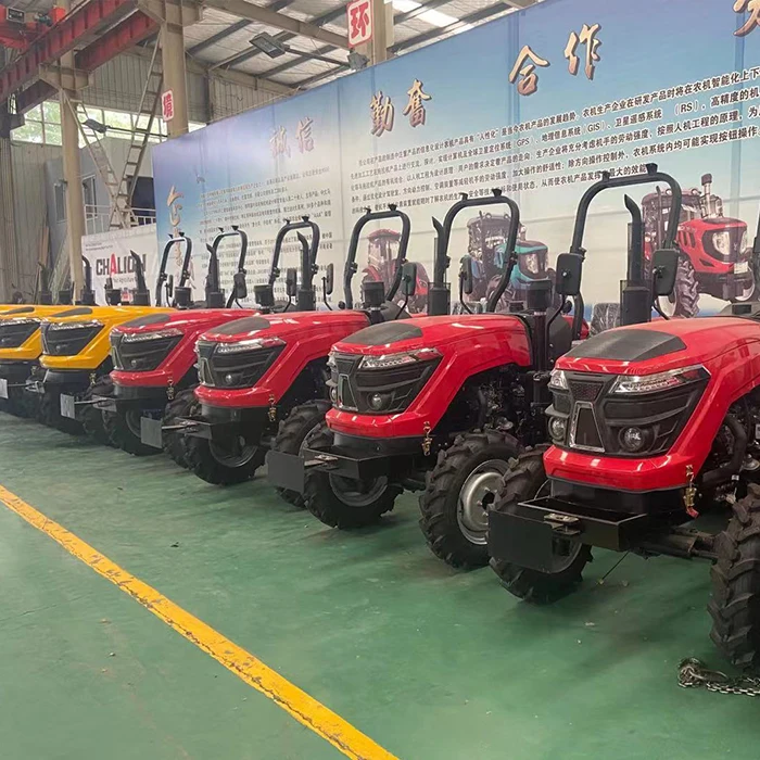 Chalion Brand Hot Sale QLN-504 Mini Wheeled Tractor Compact 50HP 4WD Farm Tractor With Sunroof For Sale In Tanzania