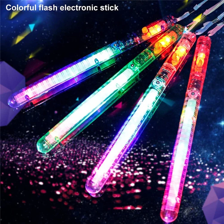 Flashing Wand LED Glow Light Up Stick Patrol Blinking Concert Party Favors Children Christmas Birthday Gifts