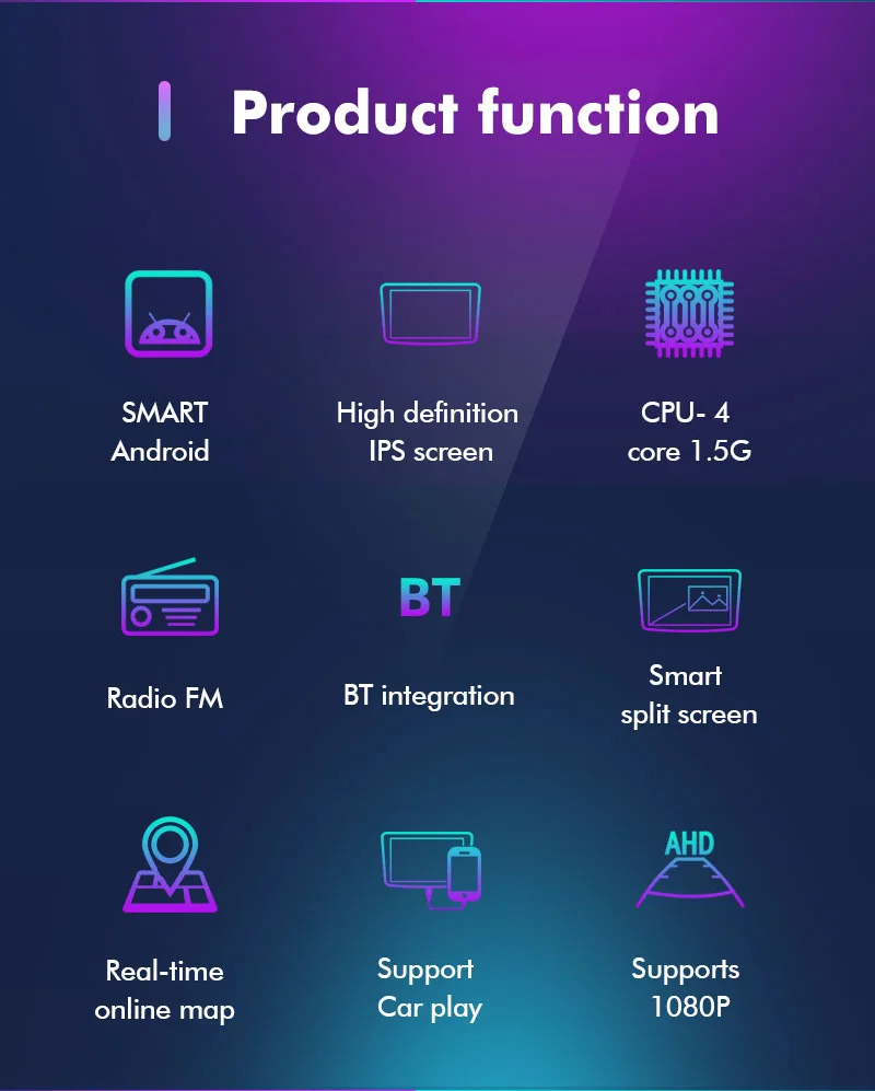 Caska Android 10 2 + 32G 5G Wifi Автомобильный радиоплеер с Carplay Auto 9/10 дюймов мультимедийный плеер