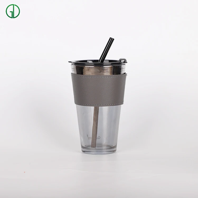 Trustworthy Supplier DELI 660ml 22.3oz Solid Clear borosilicate glass Custom Beer Handmade double wall glass coffee mugs