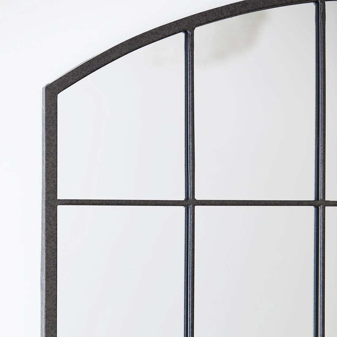 wholesale antique large iron metal frame big body decoration full length floor window pane arch mirror espejo miroir spiegel