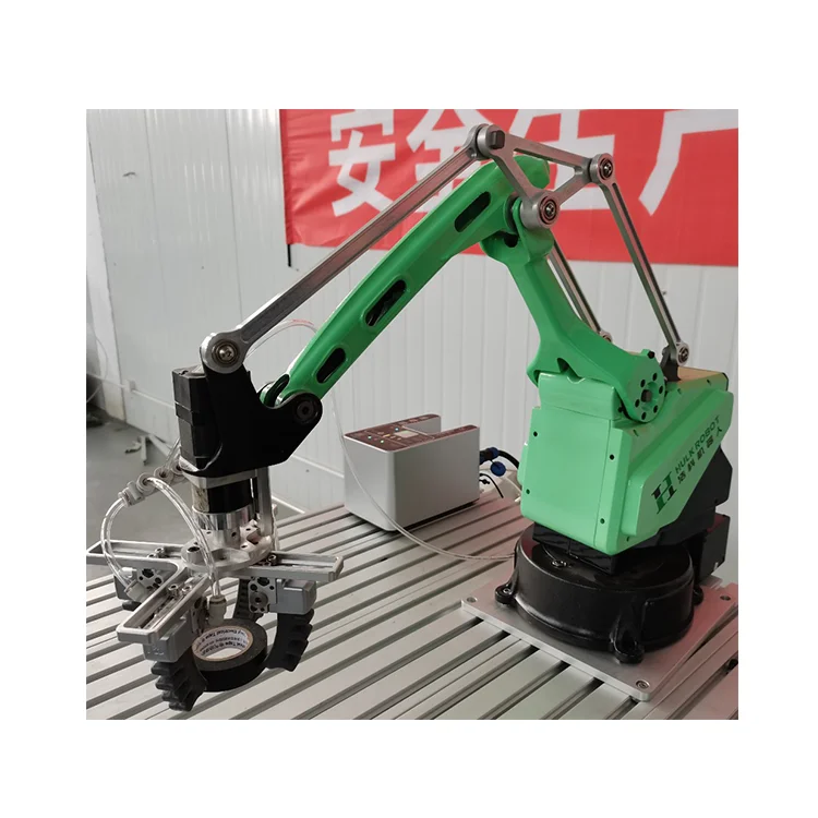 Factory supply smart educational palletizer 4 axis 1kg load mini robotic arm